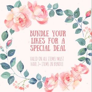 Bundle 2+ Item Likes For A Private Deal!